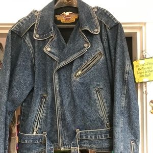 Harley-Davidson Jeans Jacket (size medium)